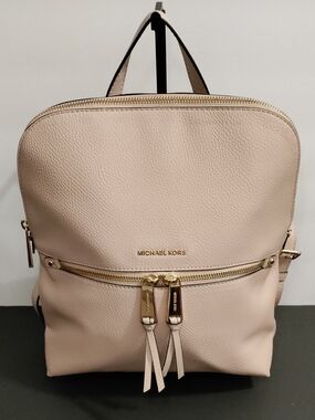 Michael Kors Blush Leather Backpack